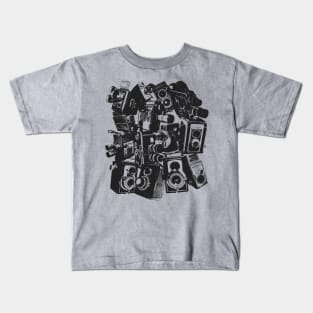 Vintage Cameras Kids T-Shirt